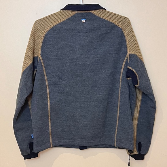 Kuhl Wool Blend Full Zip Jacket - Men's Size M - Gray - Picture 2 of 9